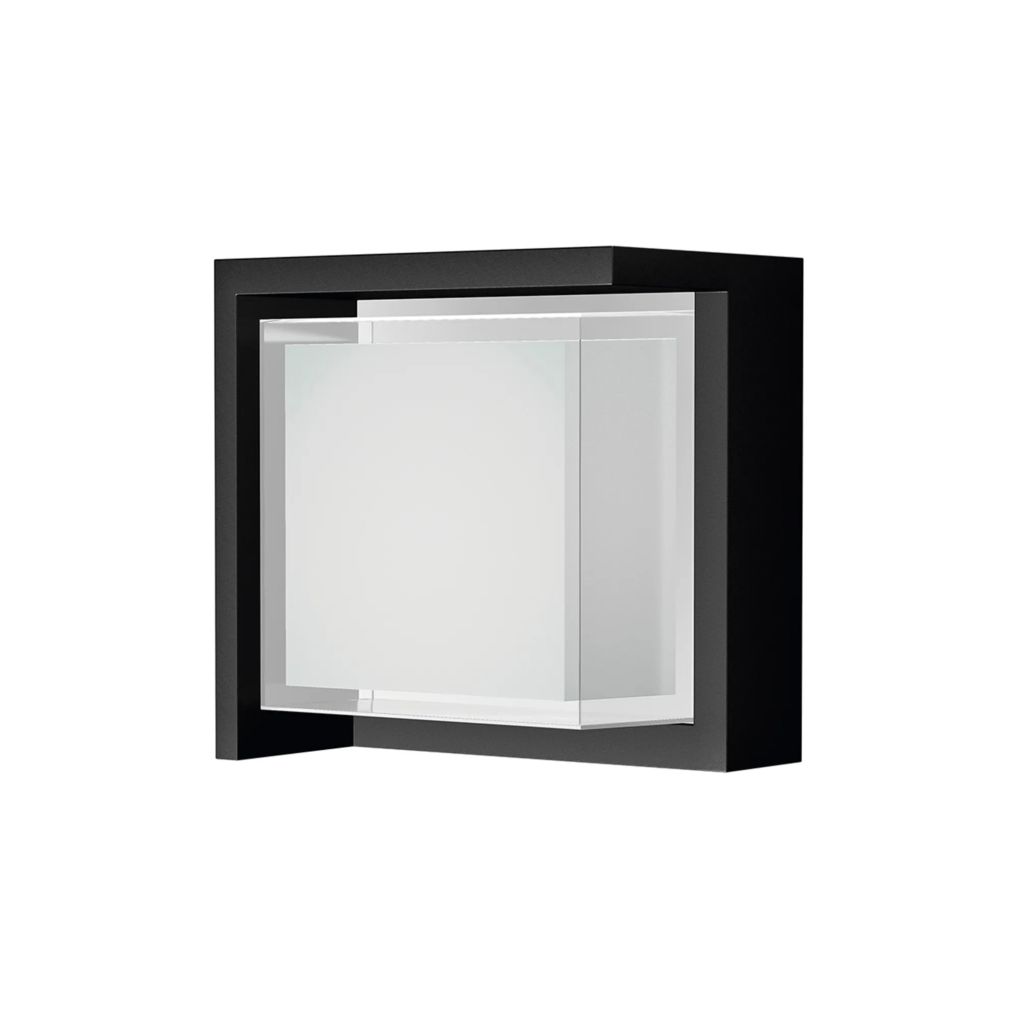 M8863  Creek Diamond Top Frame Wall Light, 15W LED, CCT, IP65 Outdoor, Black